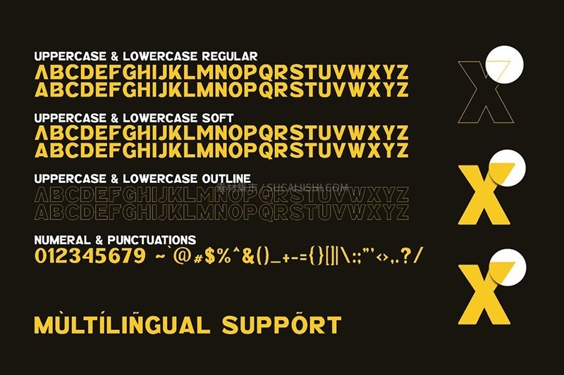 10款超级有设计感的英文运动字体